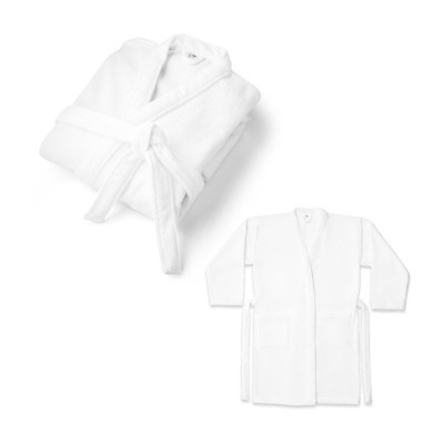 RUFFALO LARGE. Cotton (82) and recycled cotton (18) bathrobe (350 g/m²)